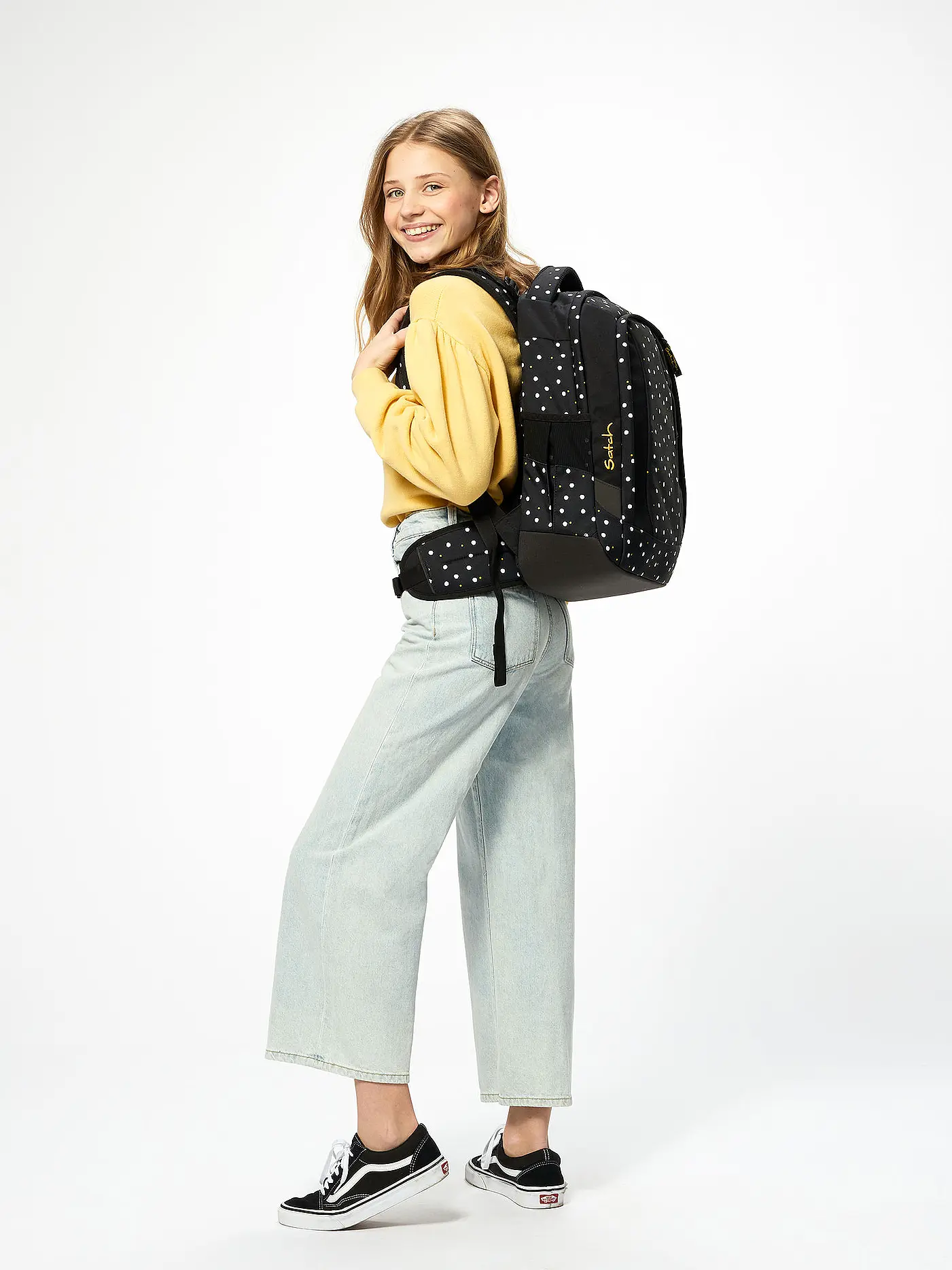 SATCH | Schulrucksack Sleek - Lazy Daisy | 